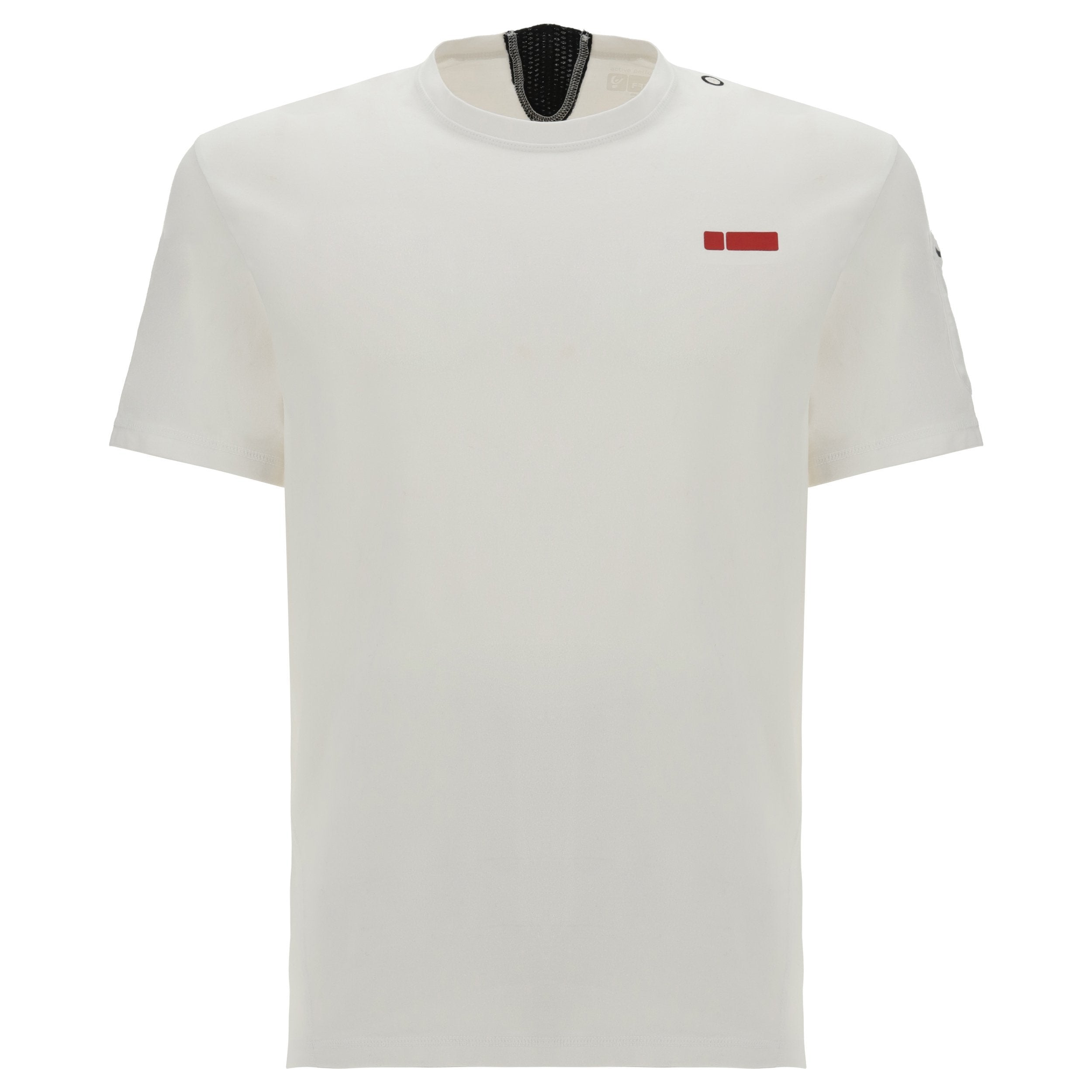 Protee T-Shirt - White + Red Logo